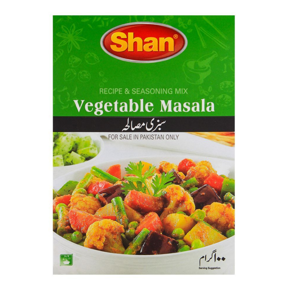Shan Vegetable Recipe Masala 100gm