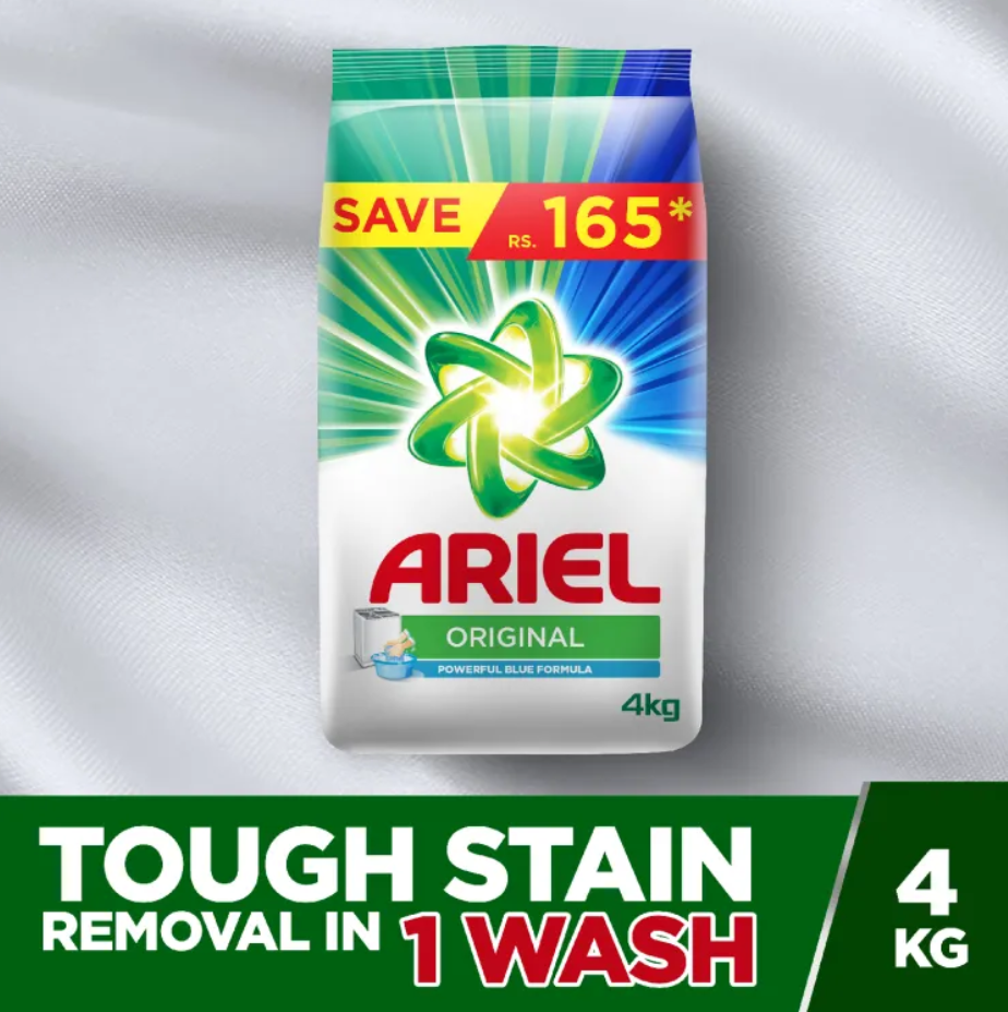 Ariel Detergent Powder Original 4KG