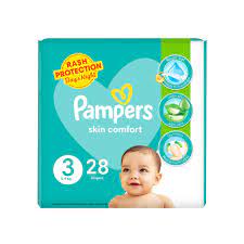 Pampers Taped Baby Diapers (Size 3 Medium 28 Pcs)