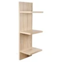 Mini DIY Wall Mounted Wooden Shelves Storage Racks