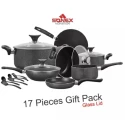Sonex Grace Non stick cookware Gift Set 17pcs (50155) Random Color