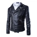 Men Faux Leather Jacket - MB-DZ