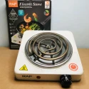 Electric Stove For Cooking Hot Plate Heat up in just 2 mins Easy to clean 1000W Automatic