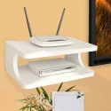 Top Box Stand TV Stand WIFI Router Rack Wall Shelf for Living Room Stylish Hanging Rack Organizer Home Decor Furniture