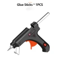 Electric Hot Melt Glue Gun Kits 20W/40W Industrial Mini Hot Melt Glue Gun With 2 Pcs Glue Sticks For DIY Making Repair Tool EU Plug