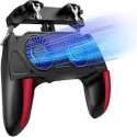 PUBG Game Controller L1 R1 Blue Metal Trigger For IOS Android