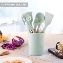 Silicone Utensils Set  Kitchen Cooking Set Spoons Set