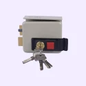 Electric Gate Lock Brass Latch Push Button Brass Computerized Key