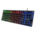 Gaming Keyboard RGB Mechanical Feeling - Keyboard & Mouse for Gaming & Working with Mouse Pad