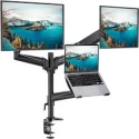 Perfect Designed Monitor Stand 24 inches in Length - Single and Dual Monitor LED Stand - Laptop Stand
