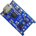 USB 5V 1A 18650 TP4056 Lithium Battery Charger Module Charging Board Micro USB Port