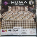 Bed Sheet Huma Pure Cotton King Size Premium Quality