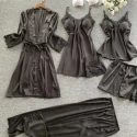 5 Pieces Complete Robe Set Rob And Gown Sets