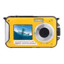 Digital Camera Point and Shoot Waterproof Camera 10FT 30MP 1080P