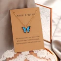Gold Chain with Beautiful Butterfly Necklace For Women