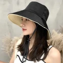 Hat For Women Girls Summer Sun Hat Double Sided Foldable