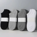 Pack of 3 Pairs Cotton Ankle Socks For Men's & girls  Random colors