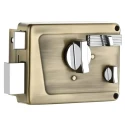 MS Antique Night Latch SOLOX MBS LT130 Antique Brass with 6 Keys Door Lock