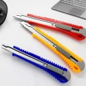 Iron Button Art Cutter Large Sharp Plastic Paper Knife Office Stationery Knife