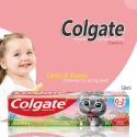 Colgate Junior 2-5 Year Bubble Fruit Tooth Paste 50g