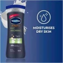 Vaseline Lotion Men Fast Absorbing Non-Greasy Body & Face Lotion Pump For Dry Skin 600ml